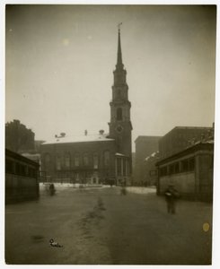 Park St Church, Boston, Mass, EUA, c.1902-10 (foto em prata gelatina) de Jessie Tarbox Beals