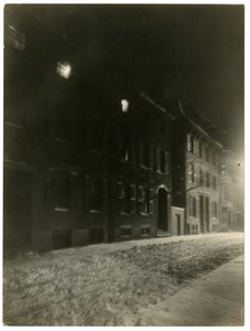 Pinckney St, Boston, Mass, EUA, c.1902-10 (foto gelatina prateada) de Jessie Tarbox Beals