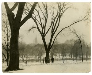 The Common, Boston, EUA, c.1902-10 (foto em prata gelatina) de Jessie Tarbox Beals