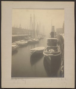 O antigo T. Wharf, Boston de Jessie Tarbox Beals