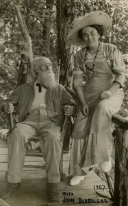 Com John Burroughs 1907 de Jessie Tarbox Beals