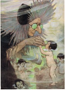 Mrs Bedoneasyoudid, ilustração de 