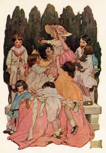 Para a tia (lito colorido) de Jessie Willcox Smith