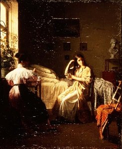 Amigos (óleo sobre tela) de Jevgraf Fiodorovitch Krendovsky