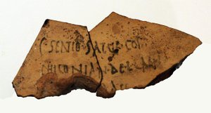 Herod sherd de Masada (cerâmica) de Jewish School