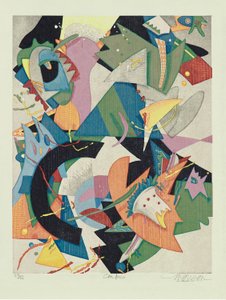 Con Brio, 2011 (xilogravura)