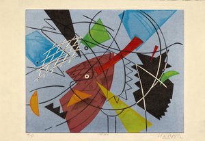 Off Grid, 2015 (xilogravura)