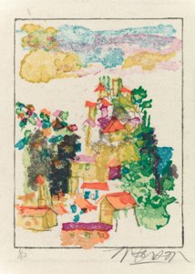 Petit Tourrette, 2009 (xilogravura)