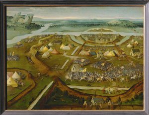 A batalha de Pavia ... de Joachim Patinir