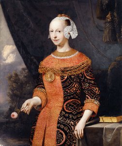 Retrato de uma senhora, identificado como Anne, Marquise de Basville,