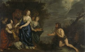 Odisseu e Nausicaa de Joachim von Sandrart (I)