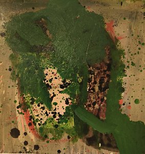 Salpicos de tinta verde forte de Joackim Schou Dahle