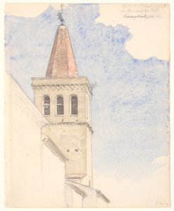 Torre do sino em Sansepolcro de Joakim Frederik Skovgaard