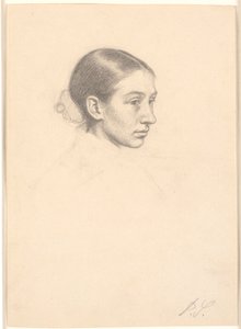 Retrato de Susette Cathrine Skovgaard (casada com Holten) de Joakim Frederik Skovgaard