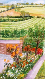 O Cottage Garden e ver além, 2000. de Joan Thewsey