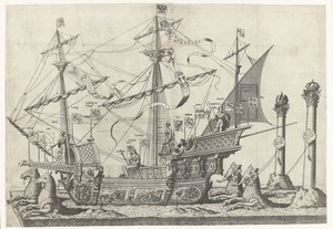 O navio Victoria, nº 5
Procissão fúnebre do Imperador Carlos V, 1558 (título da série)