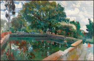 A piscina do Can Pau Segimon de Joaquim Mir i Trinxet
