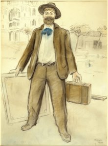Retrato de Joaquim Mir e da Sagrada Família de Joaquim Mir i Trinxet