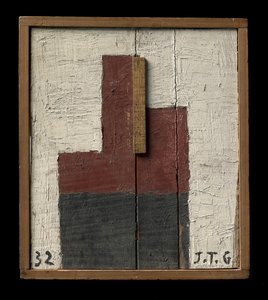 Forma em terra siena e preto