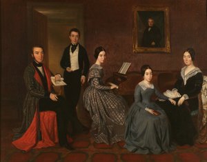 A familia de Jorge Flaquer