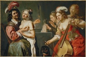 O filho pródigo (pintura sobre tela) de Johan Baeck