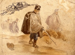 Infantaria camuflada e em operações de combate de 1848-49