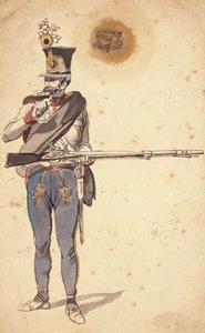 Soldado privado da infantaria húngara, 1835-1849