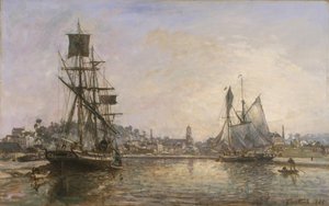 Honfleur, 1865. de Johan Barthold Jongkind