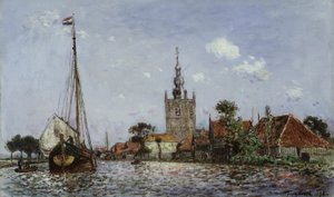 A Igreja de Overschie de Johan Barthold Jongkind