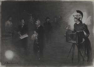 Design para ilustração em De Amsterdammer: The Speech from the Throne, 24 set. 1905