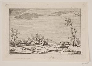 Paisagem de inverno de Johan Bülow