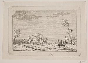 Paisagem de inverno de Johan Bülow