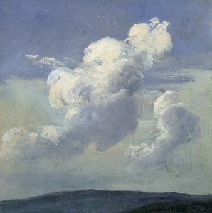 Estudo da nuvem de Johan Christian Dahl