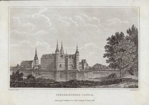 Palácio de Frederiksborg de Johan Christian Dahl