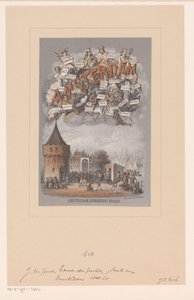 Capa para: Amsterdã. Origem e derivação dos nomes dos canais, ilhas, praças, ruas, vielas, pontes, eclusas e torres desta cidade de Johan Coenraad Leich