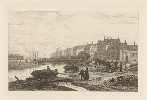 Vista da Stadhouderskade de Johan Conrad Greive