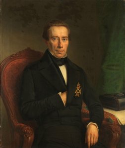 Retrato de Johan Rudolf Thorbecke, Ministro de Estado e Ministro do Interior