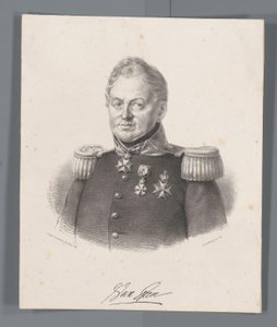 Retrato de Joseph Jacobus barão van Geen de Johan Hendrik Hoffmeister