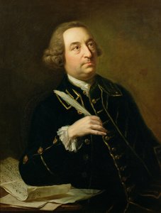 Retrato de John Christopher Smith (1712-95), músico e amanuense de Handel