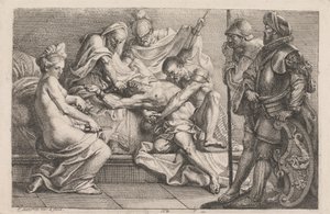 Samson Overcome pelos filisteus de Johan Joseph Zoffany