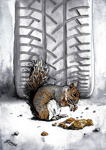 Esquilo, de Tire Track de Johan Liewendahl