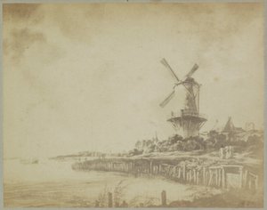 Fotoreprodução do quadro "O moinho em Wijk bij Duurstede" de Jacob Isaacksz. van Ruisdael
Musée d