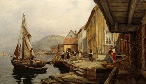 Paisagem de Svinør de Johan Nielssen
