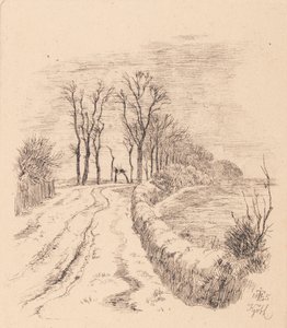 Allé por Vallø de Johan Thomas Lundbye