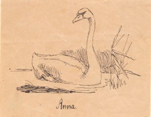 Um cisne de Johan Thomas Lundbye