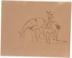 Balde de cavalo de Johan Thomas Lundbye