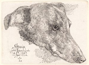 Hundehoved, Snip de Johan Thomas Lundbye