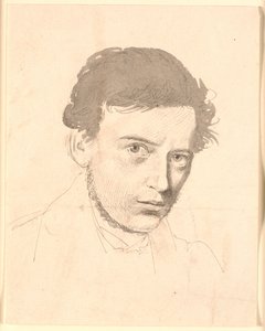 Retrato de um jovem de Johan Thomas Lundbye