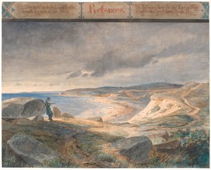 Refsnæs, paisagem costeira de Johan Thomas Lundbye