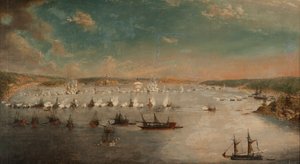 A Batalha de Fredrikshamn em maio de 1790, 1791.